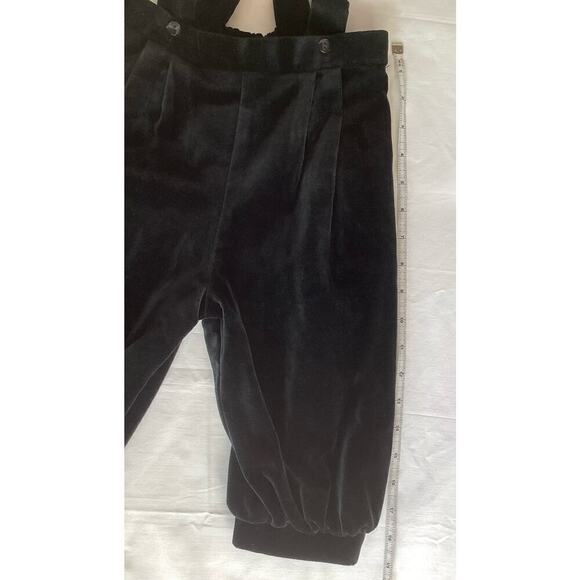 black velvet bloomer style overall/jumper knee length toddler - Picture 5 of 7
